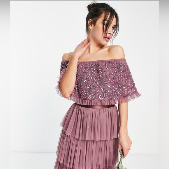 ASOS “OUT OF STUCK” gorgeous maxi dress - Picture 4 of 4